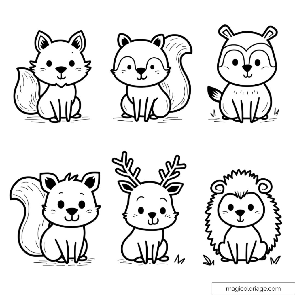 Coloriages Dessins D animaux Imprimer Gratuitement